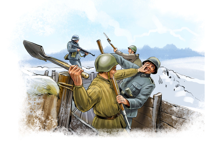 Иллюстрация к книге "Победа-за нами!"