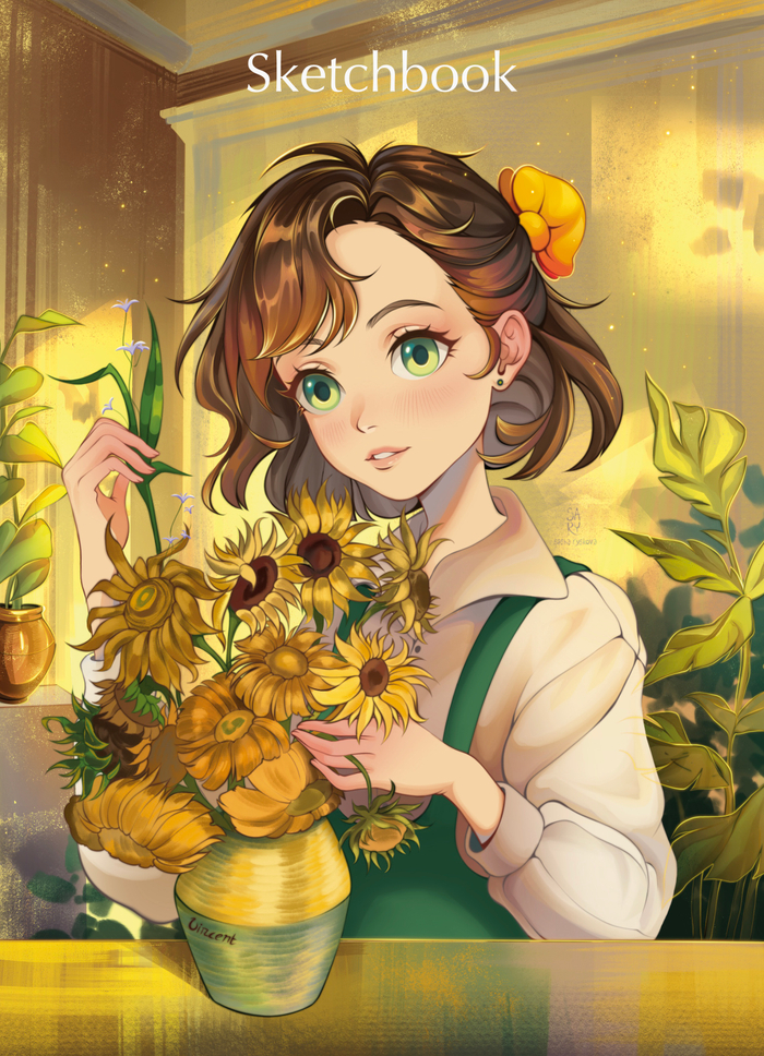 Обложка для скетчбука