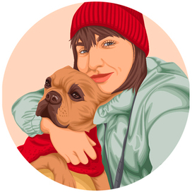 Иллюстрации для профиля кинолога