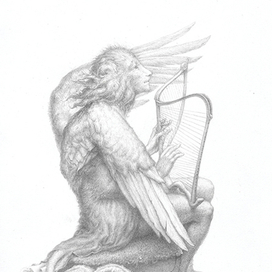 Лист 1 из серии "Квинтет Стефана". NGC 7320. 2013