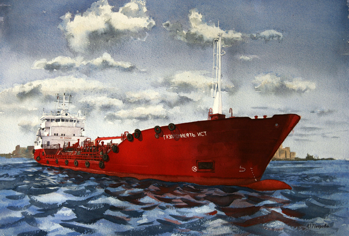 Танкер газпромнефть Ист