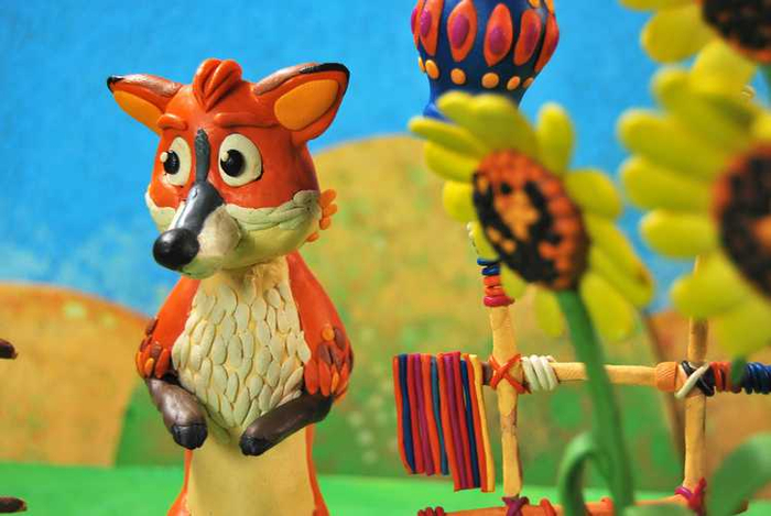 Герои армянских сказок, сделанные из пластилина