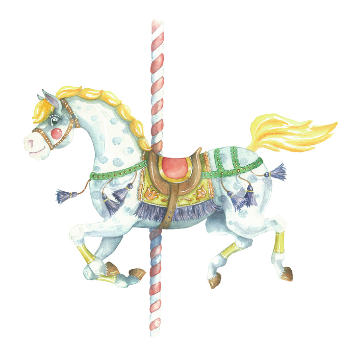 Карусельная лошадка