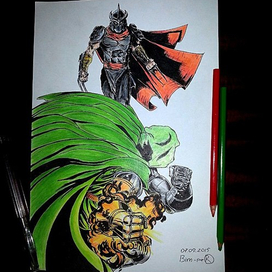 Shredder vs Doctor Doom