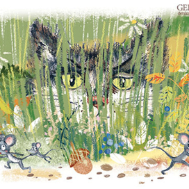 В роще объявился Кот-т-т!!