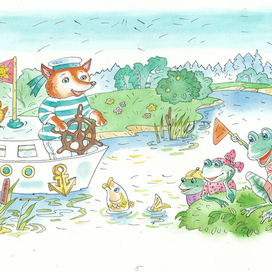 Сказка про лягушек