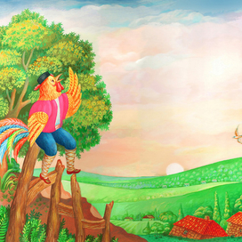 Народная сказка "Петух и Курица"