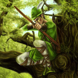 Иллюстрация к Робину Гуду