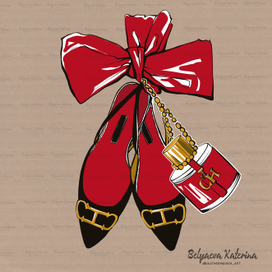 Туфельки и духи СН