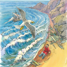 the fairy tale "Vlas"