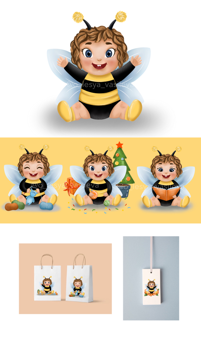 Бренд-персонаж для детского магазина