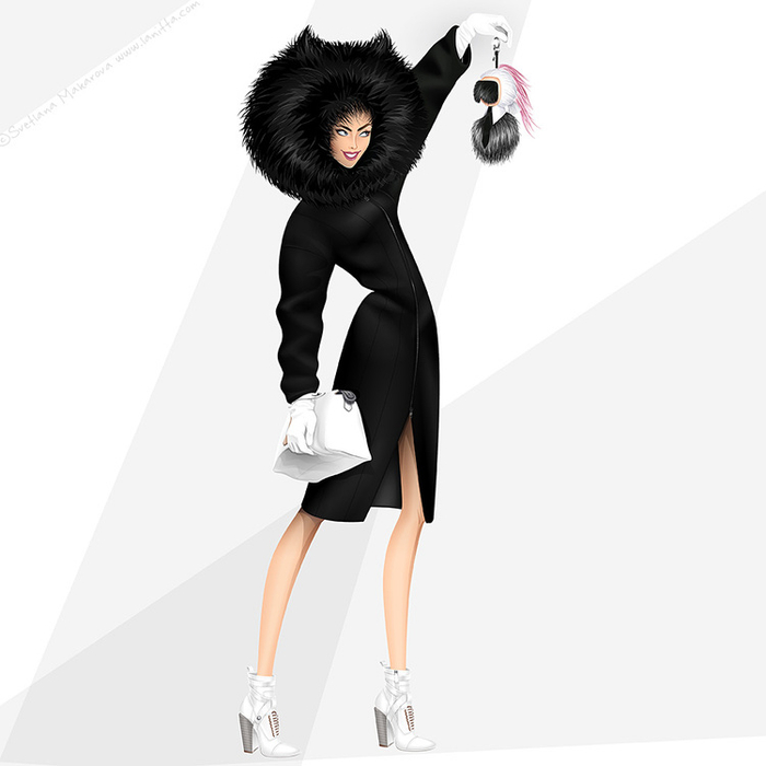 Fendi Girl and Karlito