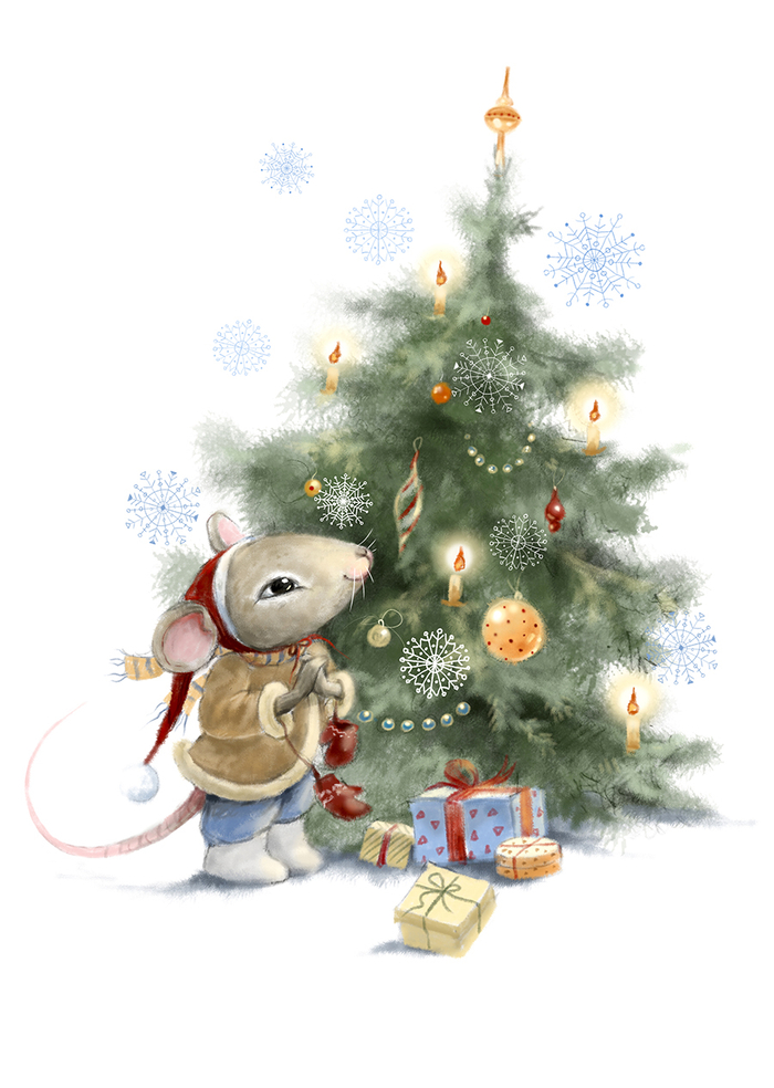 Новогодняя открытка