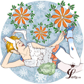 С годом Белого Кролика!