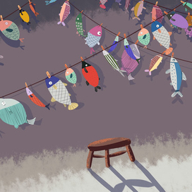 Фон к авторскому фильму Рыбалка