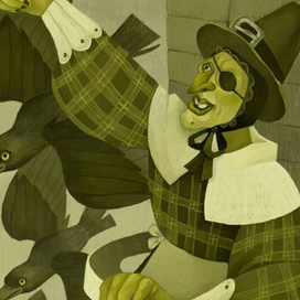 иллюстрация к "Удивительный волшебник страны Оз"