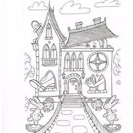 Алиса в кроличьем домике