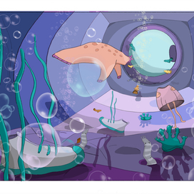 Внутри стиральной машины