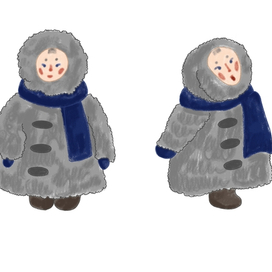 Разработка персонажа для книжной иллюстрации 