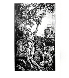 фрагмент с гравюры Лукаса Кранаха Старшего