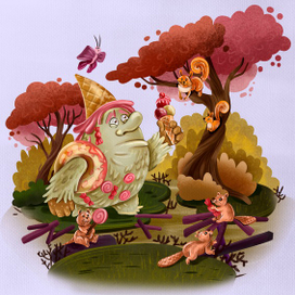 вкусный монстр