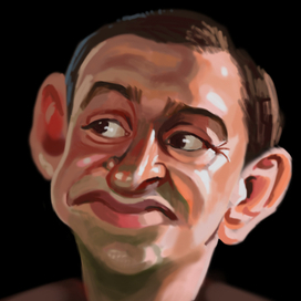 Константин Хабенский (карикатура)