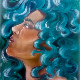 Бирюзовая девушка