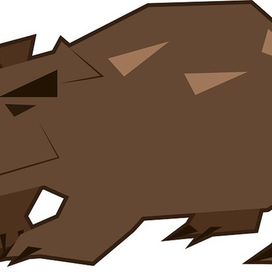 Серидитый бурый медведь