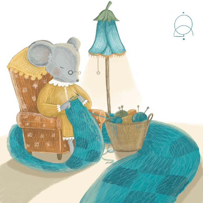 Шарф для мышонка 