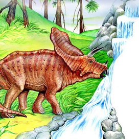 Торозавр-динозавр