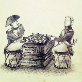 Наполеон Бонапарт и М. И. Кутузов