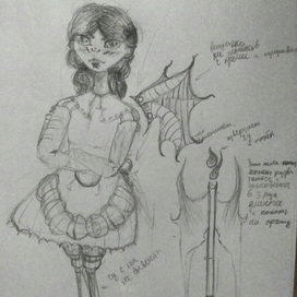 Персонаж из Bloodborn