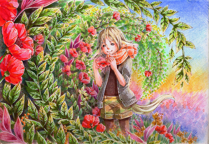 Лисенок и неправильные маки