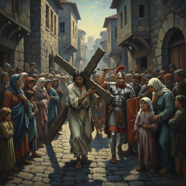 Иешуа Га-Ноцри , путь на Голгофу