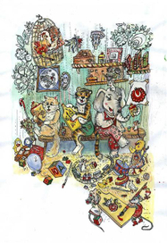 Разворот в детский журнал.лист 2