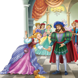 Братья Гримм "Король Дроздобород"