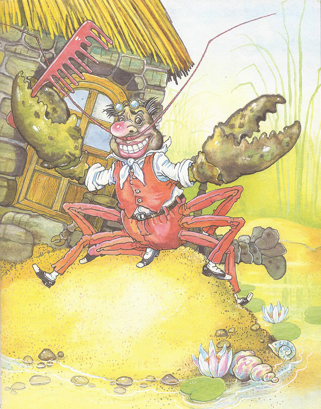 Рак решил открыть цирюльню...