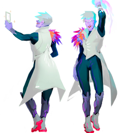 Концепт персонажа для компьютерной игры