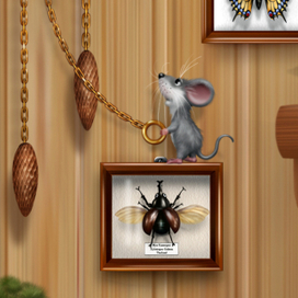 "У камина-3" (детализация) :)