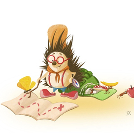 Ёж-путешественник 