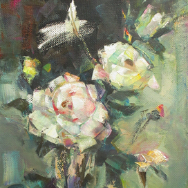 этюд с розами