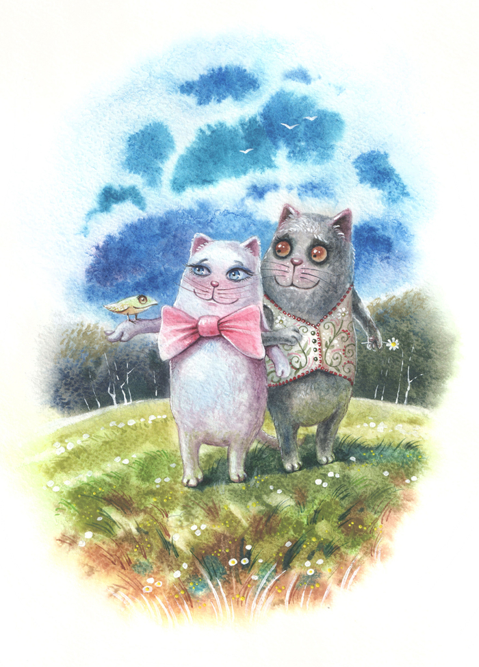 ...для "There ones was a cat" (summer)