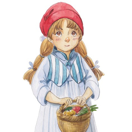 Девочка с корзинкой