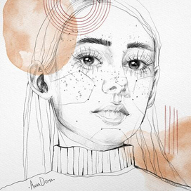 Портрет графика геометрия