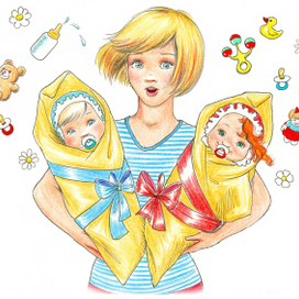 Иллюстрация к произведению О.Добросовестной "Гном Великаныч"