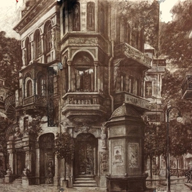 Правая кулиса к мюзиклу "Однажды в Одессе"