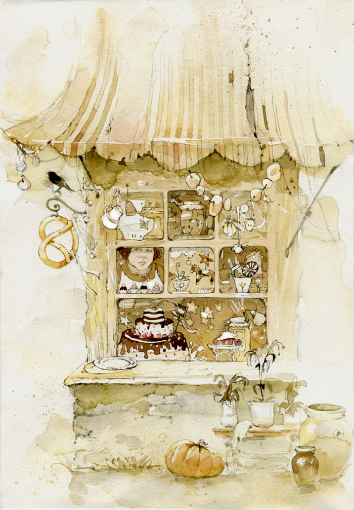  магазинчик сладостей )