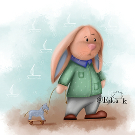 Зайка с лошадкой