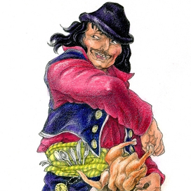 С.Кулидж Важные уроки, цыган