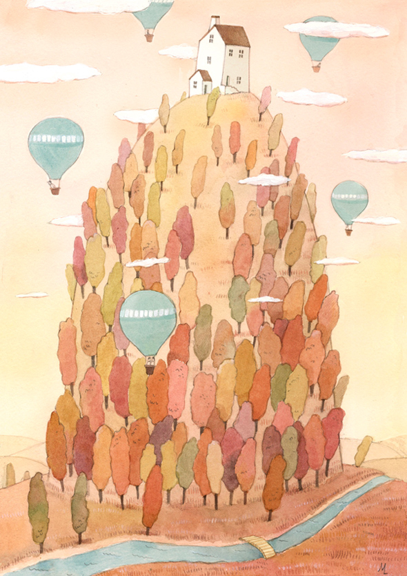 Осенний холм